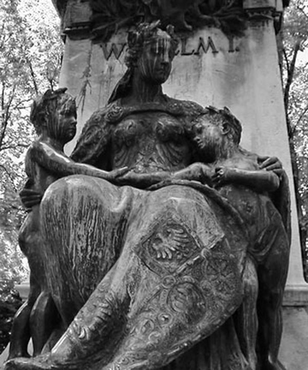 Фрагмент памятника кайзеру Вильгельму, 1893 Фрагмент памятника кайзеру Вильгельму, 1893